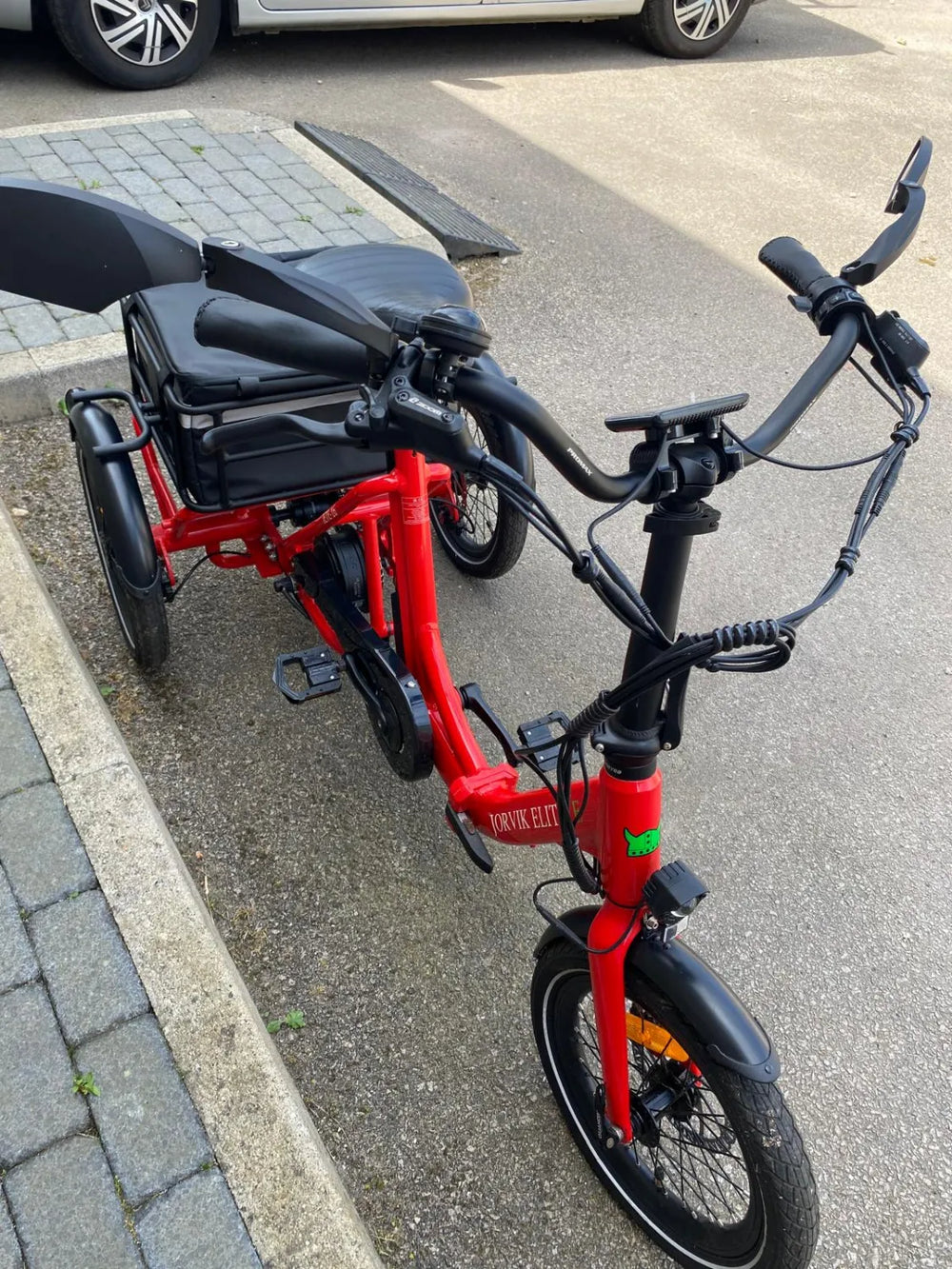 Jorvik JORVIK Elite JET-E16 Electric Low Step Through Folding Tricycle 2025