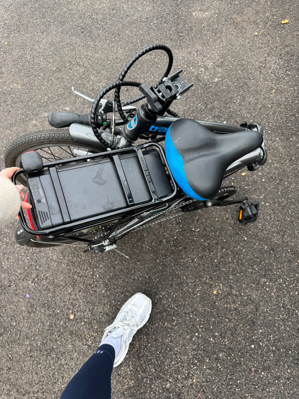 Apollo Transport Electric Folding Bike 2023