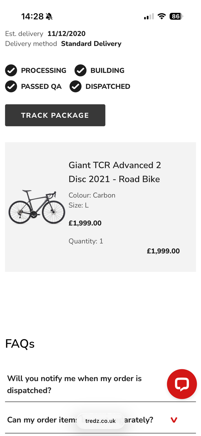 Giant TCR Advanced 2 Disc 2021
