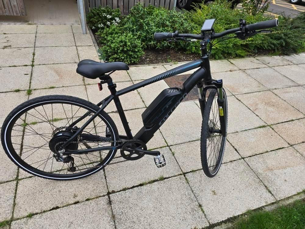 Carrera Crossfire E Mens Electric Hybrid Bike 2.0. 2025