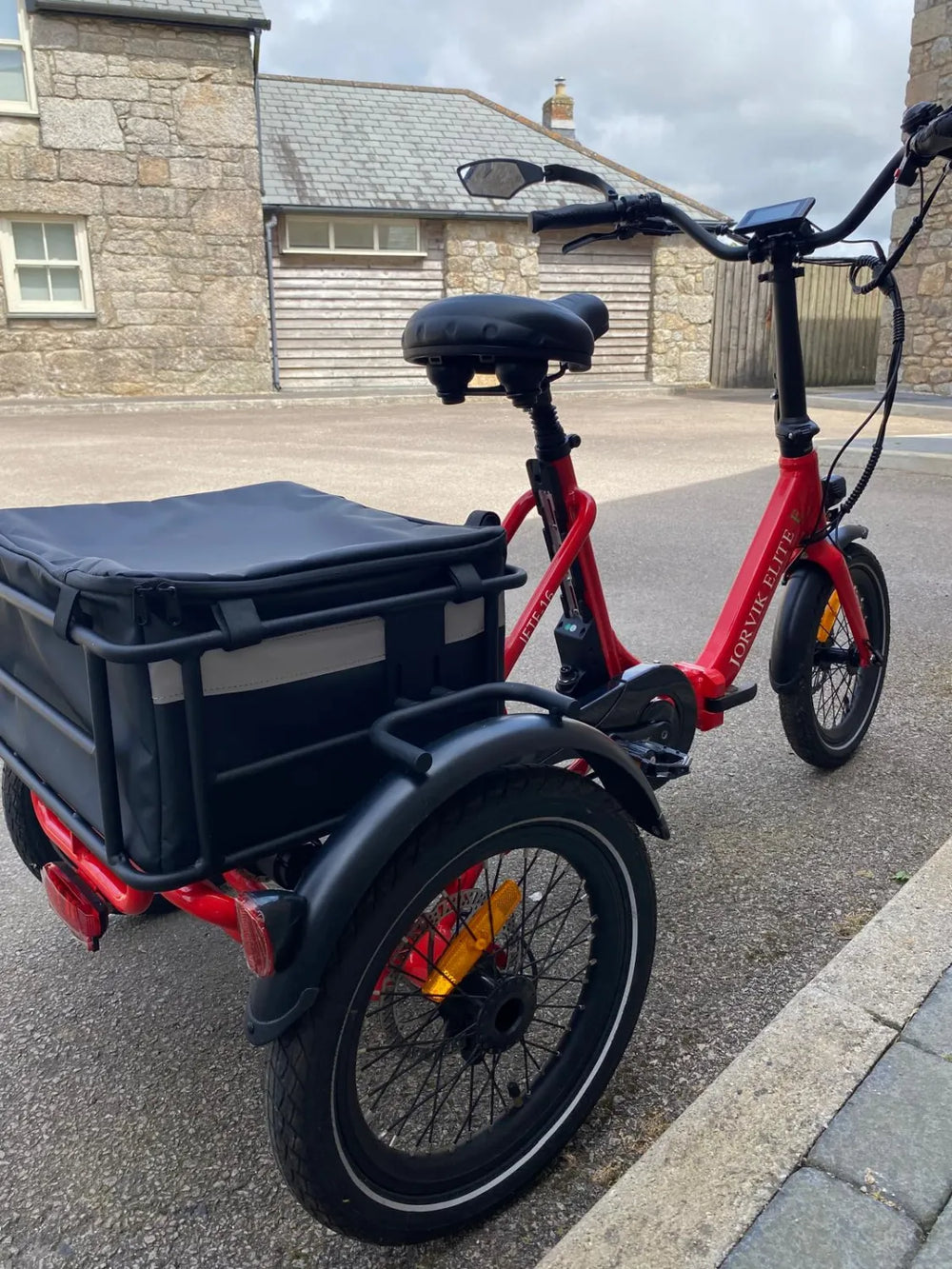 Jorvik JORVIK Elite JET-E16 Electric Low Step Through Folding Tricycle 2025