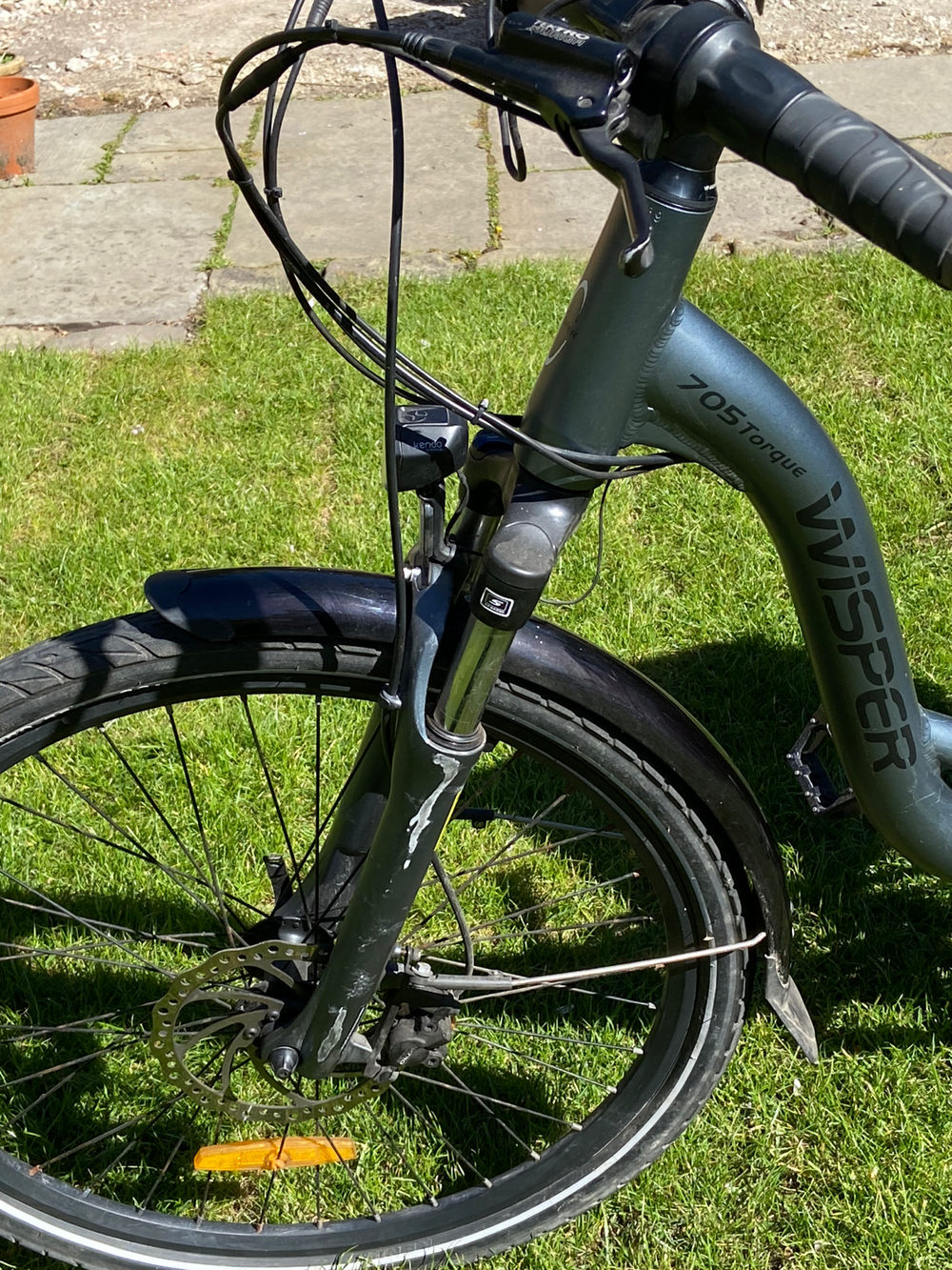 Wisper 705 Step-Through (26in) with Hydraulic Disc Brakes 2016