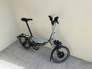 Brompton Electric P Line Urban (4-Speed)  Lunar Ice 2024
