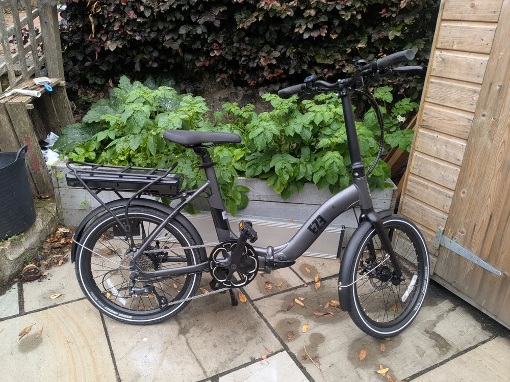 Ezego Fold low step city electric bike  2024
