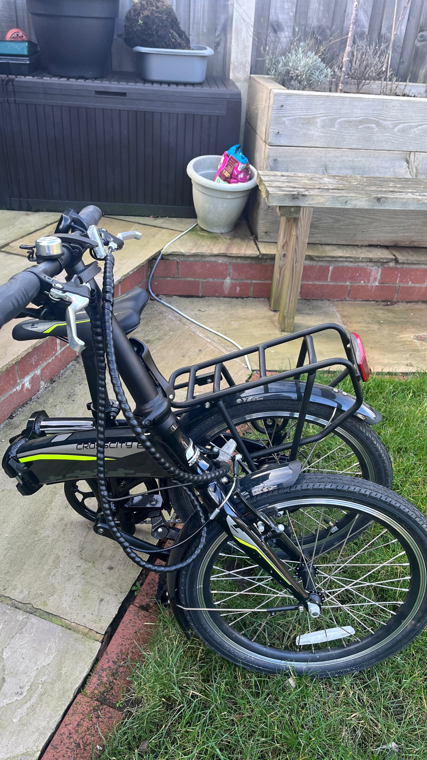 Carrera Crosscity Folding Electric Bike 2021