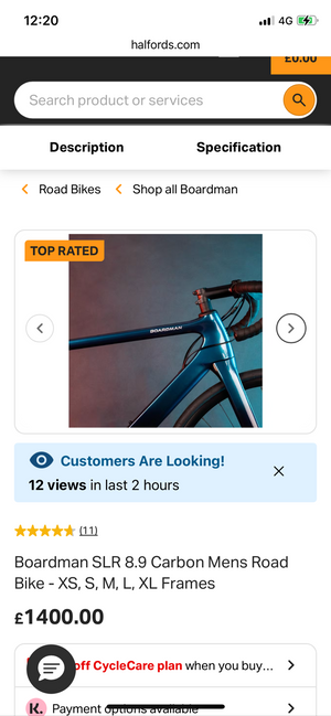 Boardman SLR 8 9 Disc Di2 2026