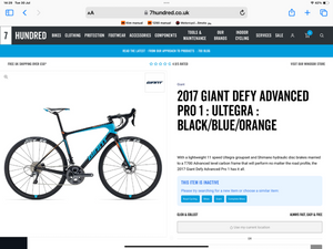 Giant Defy Advanced Pro 1 2017