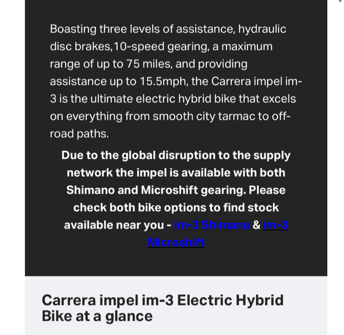 Carrera impel im 2022