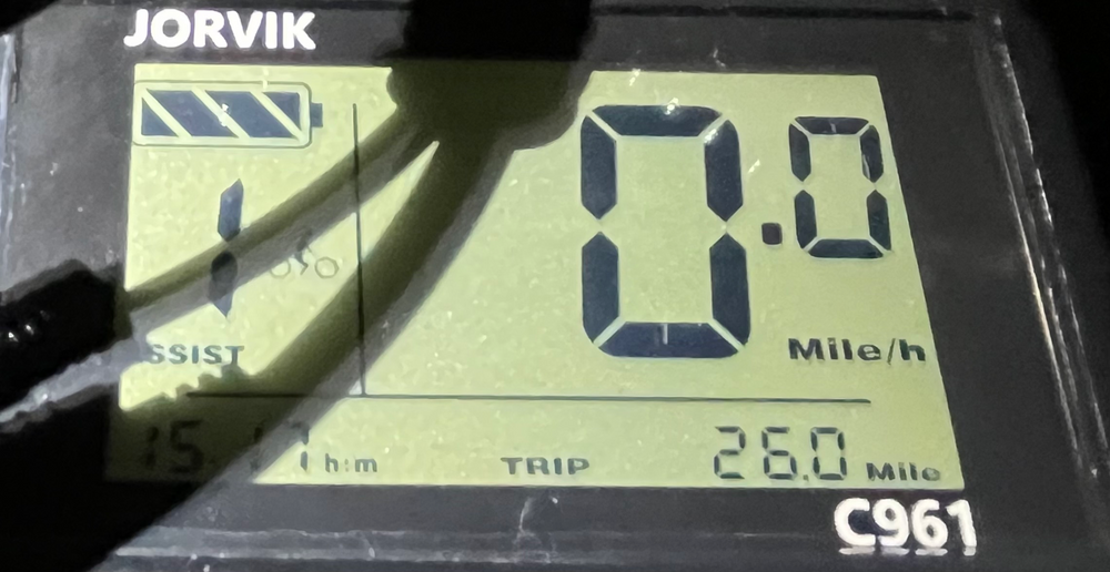 JORVIK JET-E20. 20” wheels  2025