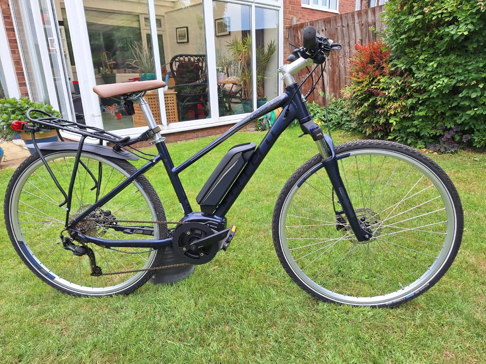 Carrera Crossfuse Womens Electric Hybrid Bike 2022