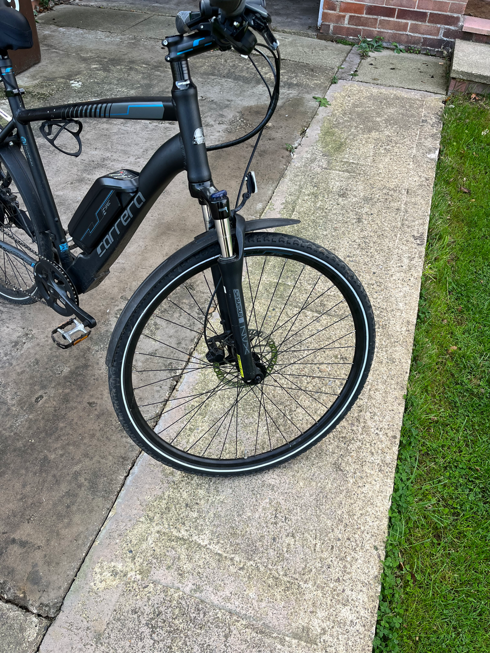 Carrera Crossfire E Mens Electric Hybrid Bike 2021