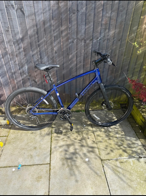 Trek Dual Sport 1 Gen 5 2025 Hybrid Bike - Hex Blue