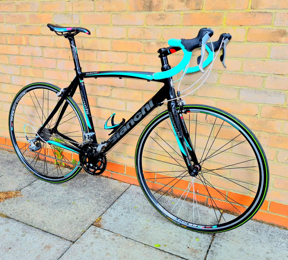bianchi 2019 via nirone road bike Internal cable routing Bianchi Nirone 7 tiagra groupset