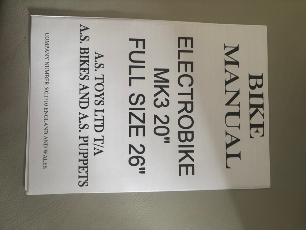 Electrobike MK3 20’’ 2025
