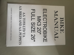 Electrobike MK3 20’’ 2025