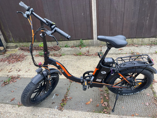 Powerhog Fat Tyre Folding Step through Bike 2021