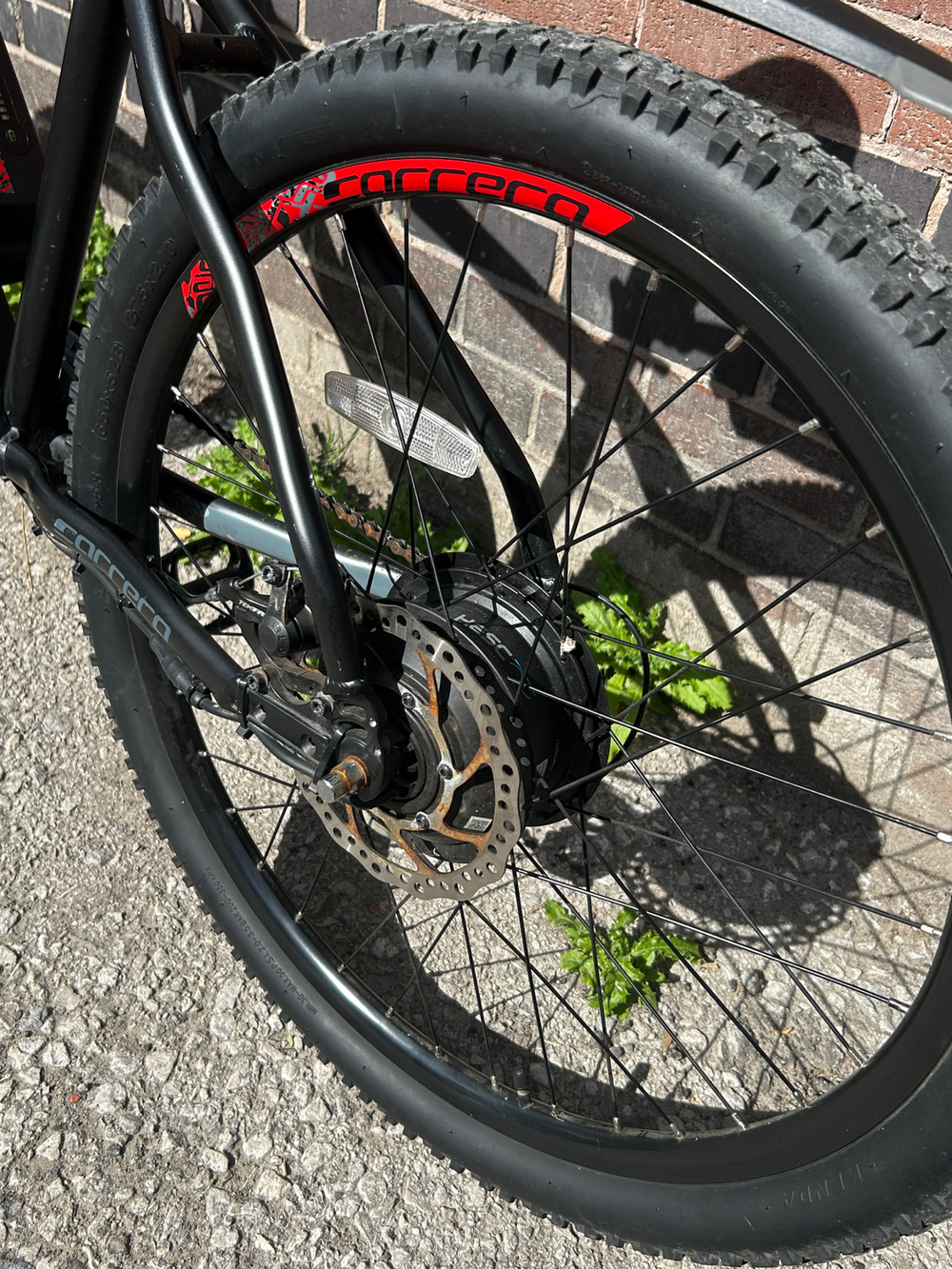 Carrera Vengeance E Mens Electric Mountain Bike Shimano 2.1 2023