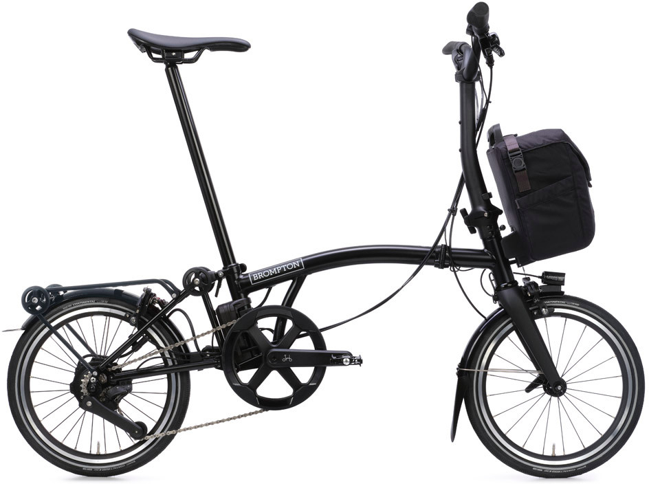 Brompton P Line 4 Speed with SuperRoll+ - e-Motiq system 2026 - Electric Folding Bike 2025