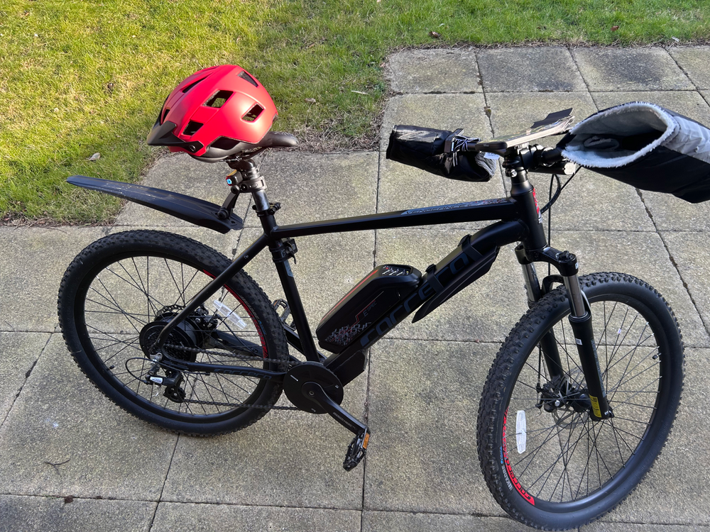 Carrera Vengeance E Mens Electric Mountain Bike 2.1 2023