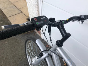 Assist Crossbar 26'' Wheel Hybrid Electric Bike 2022