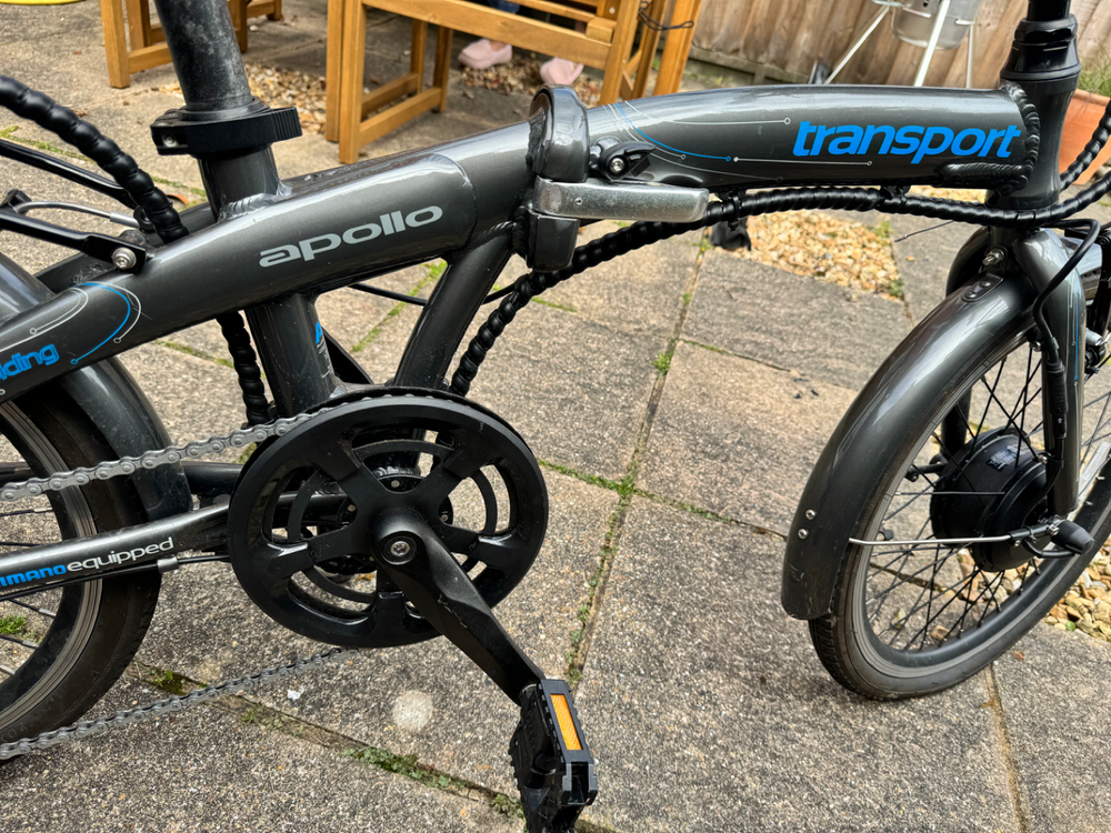 Apollo Transport Electric Folding Bike 2023