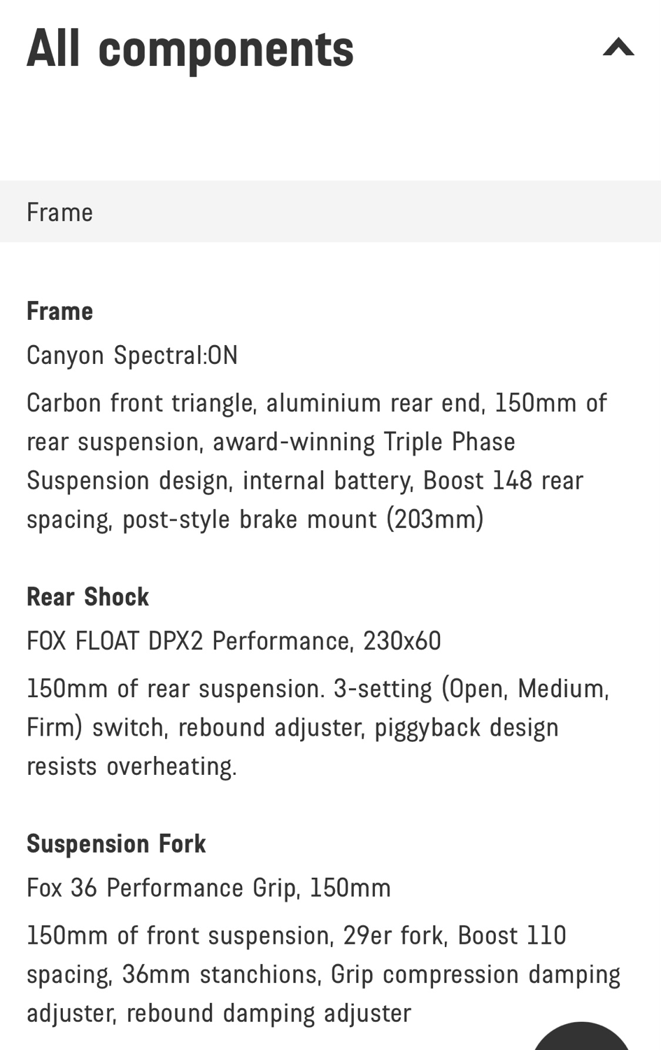 Canyon Spectral:ON CF 8.0 2021