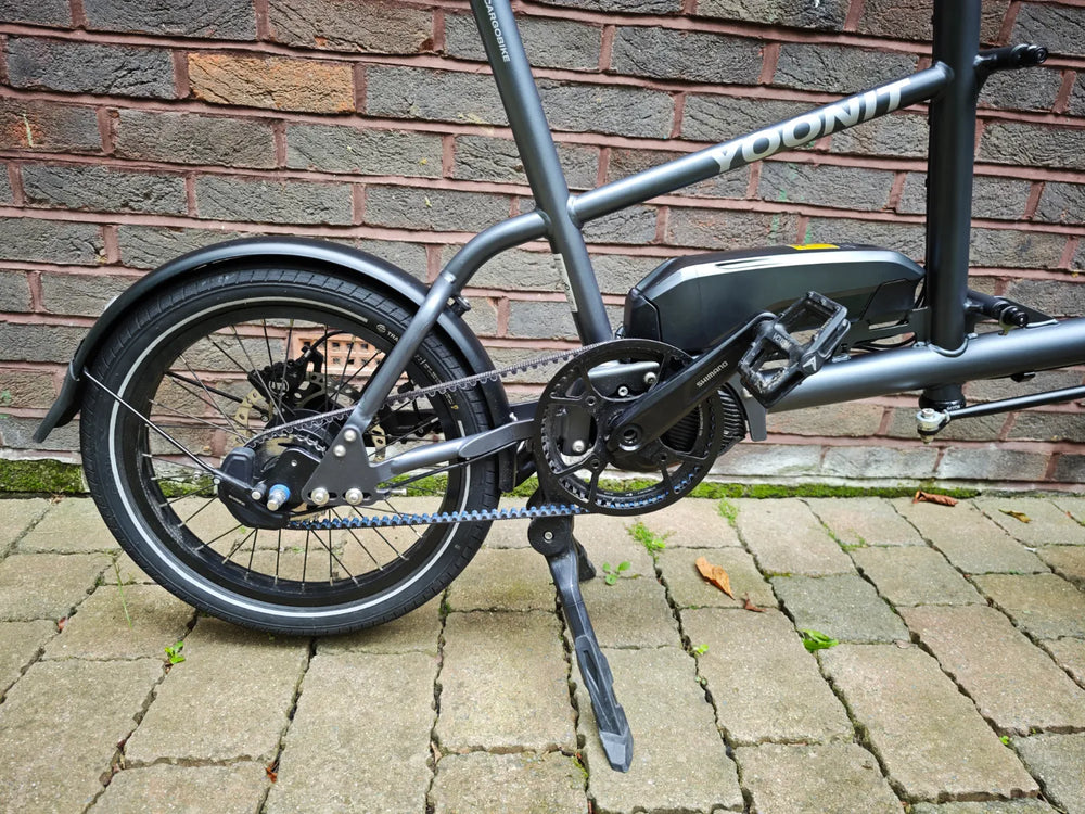 Yoonit Mini Cargo Bike Electric Gates Belt Drive 2025