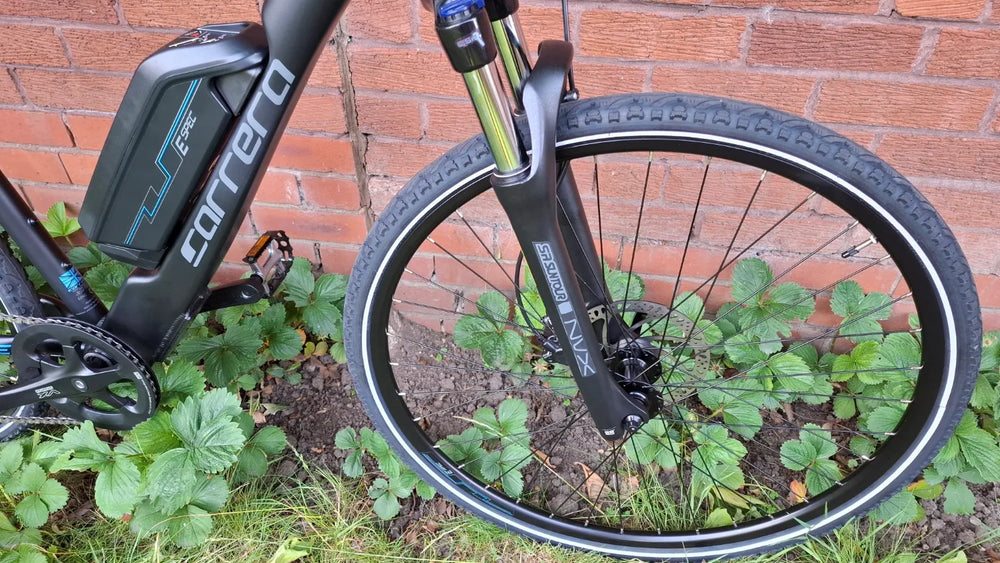 Carrera Crossfire E Mens Electric Hybrid Bike 2022