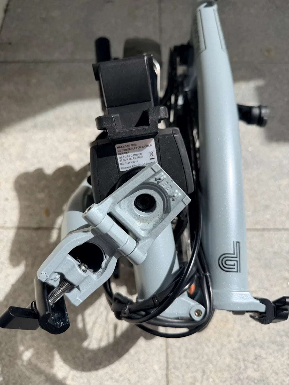 Brompton Electric P Line Urban (4-Speed)  Lunar Ice 2024
