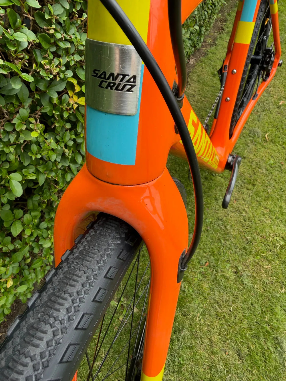 Santa Cruz Stigmata Carbon CC Gravel Cyclocross Orange SRAM Force XPLR AXS 2018