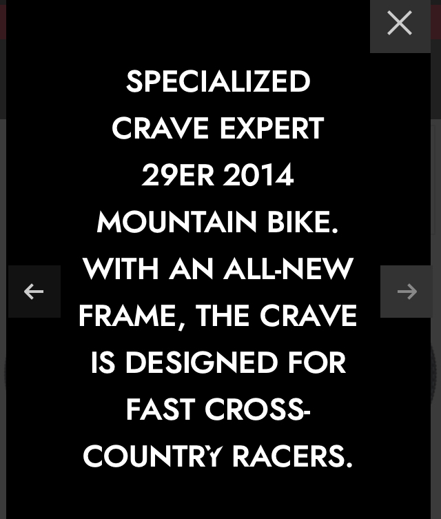 Specialized Crave Expert 2015