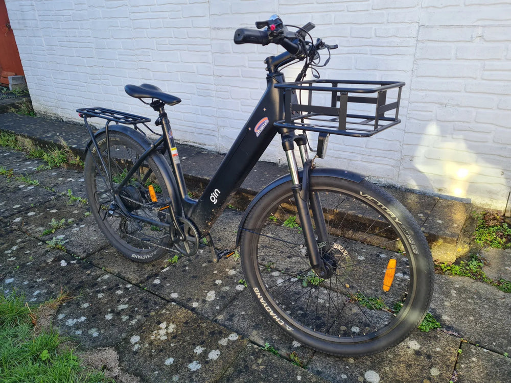 GIN X step through electric hybrid bike  2024
