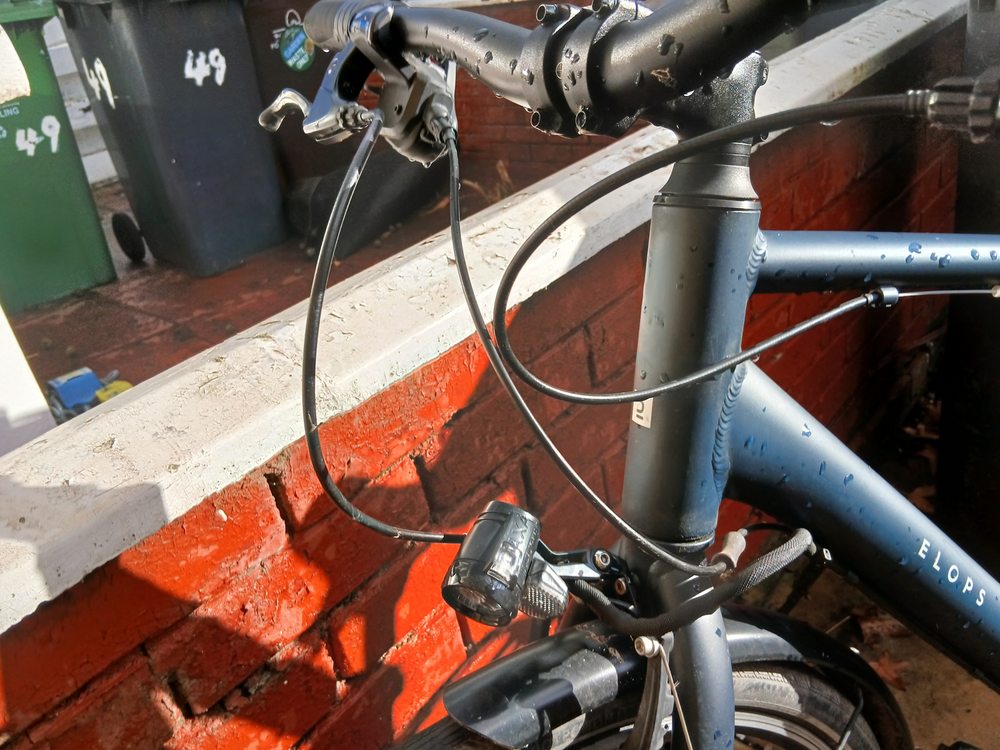 ELOPS Long Distance Step-Over City Bike 500