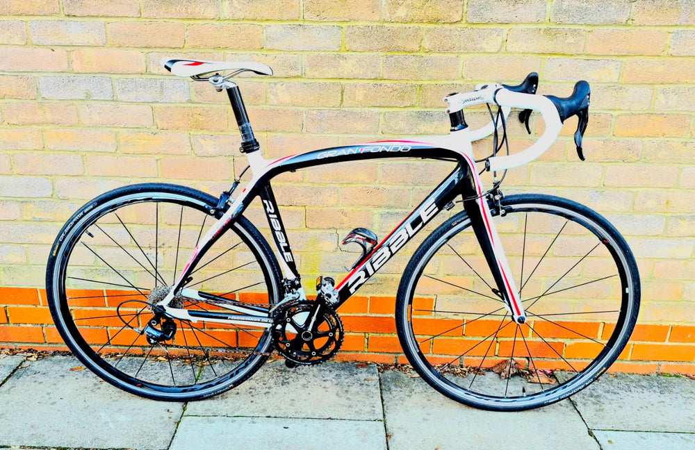 RIBBLE GRAN FONDO CAMPONOLO VELOCE GROUPSET FULL CARBON ROAD BIKE 56CM"22 LG FRAME RIBBLE DEABACCIAI GRAN FONDO FULL CARBON ROAD BIKE 56CM inches22 FRAME  2017