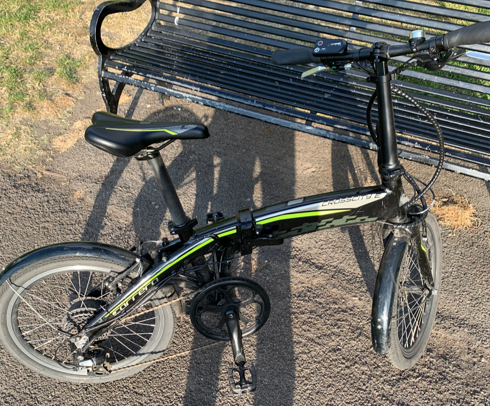 Carrera Crosscity Folding Electric Bike 2021