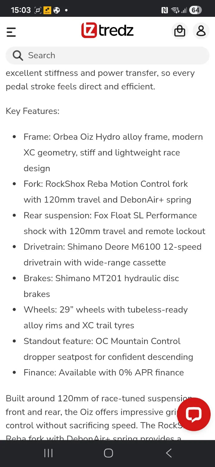 Orbea Oiz H30 2026