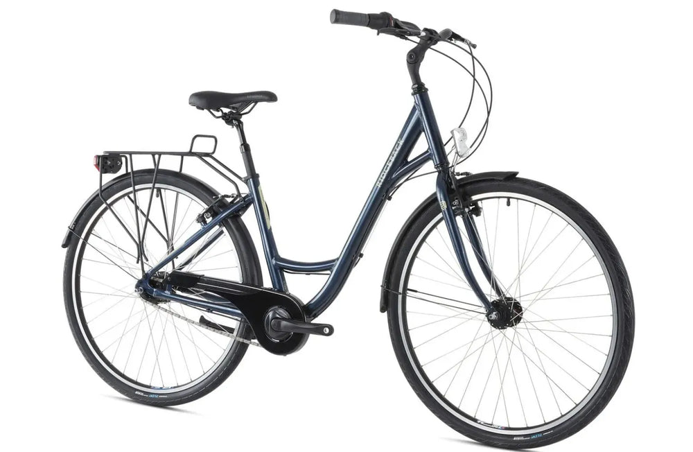 Ridgeback Avenida 7 2023 Unisex Hybrid Bike - Dark Blue