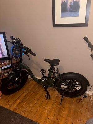 E- Movement Hunter Plus 350W Electric Bike In Military Green 2021