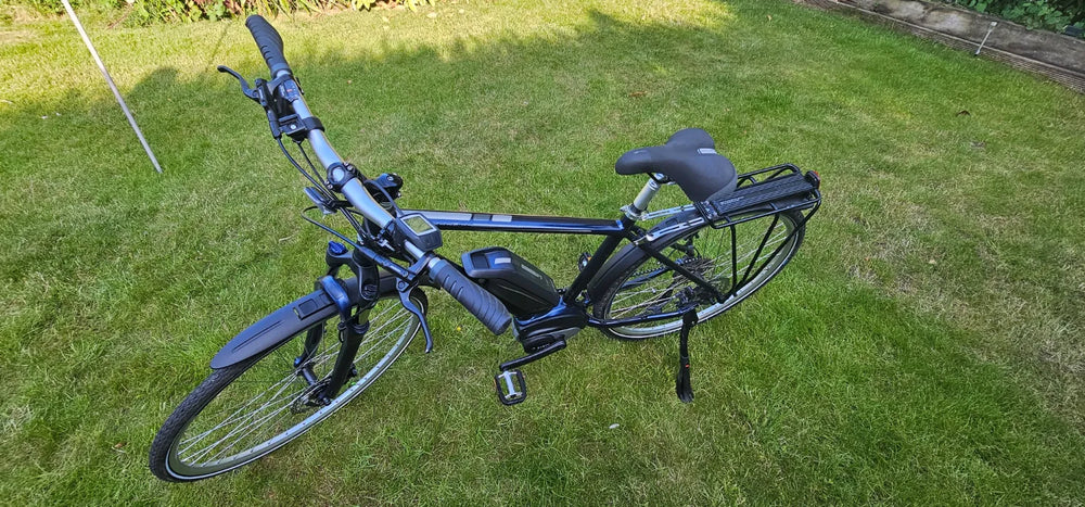 Carrera Crossfuse Mens Electric Hybrid Bike 2022