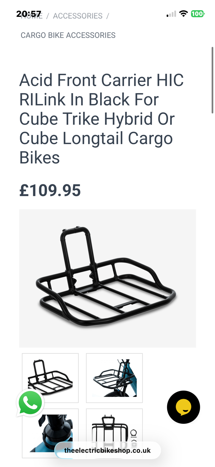 Cube Longtail Hybrid 725 26 Electric Cargo 2025