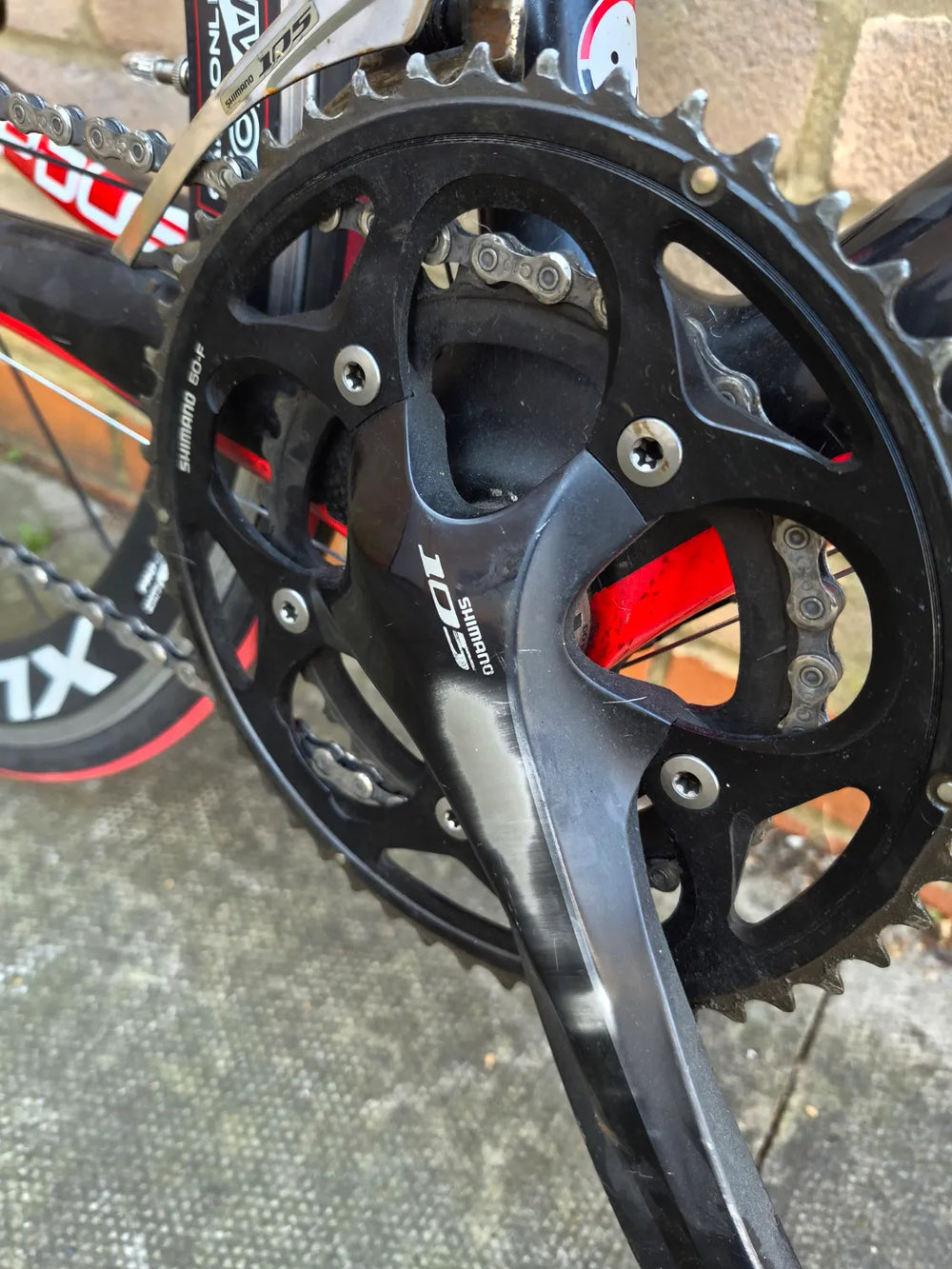 PINNARELLO PINARELLO FP DUE  MONOCOQUE 105 GROUPSET FULL CARBON ROAD BIKE 58CM23 inchesINCH FRAME  2015