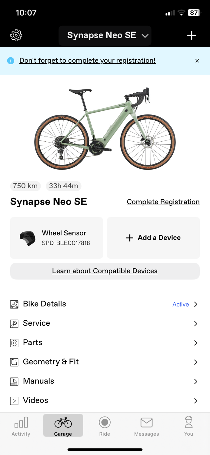 Cannondale Synapse Neo 1 2021