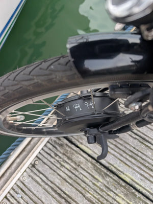 Brompton Electric P Line 12 Speed Folding Bike
