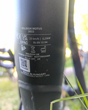 Raleigh Motus Ltd Lowstep Electric 2025