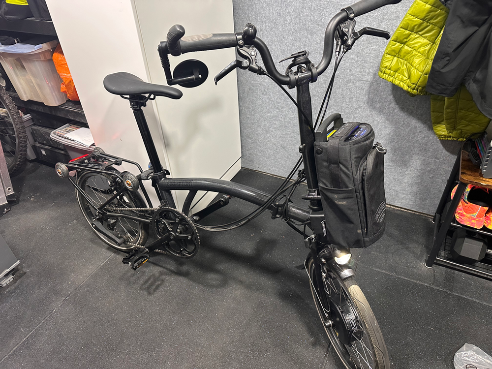 Brompton Electric P Line Urban with Roller Frame 2023