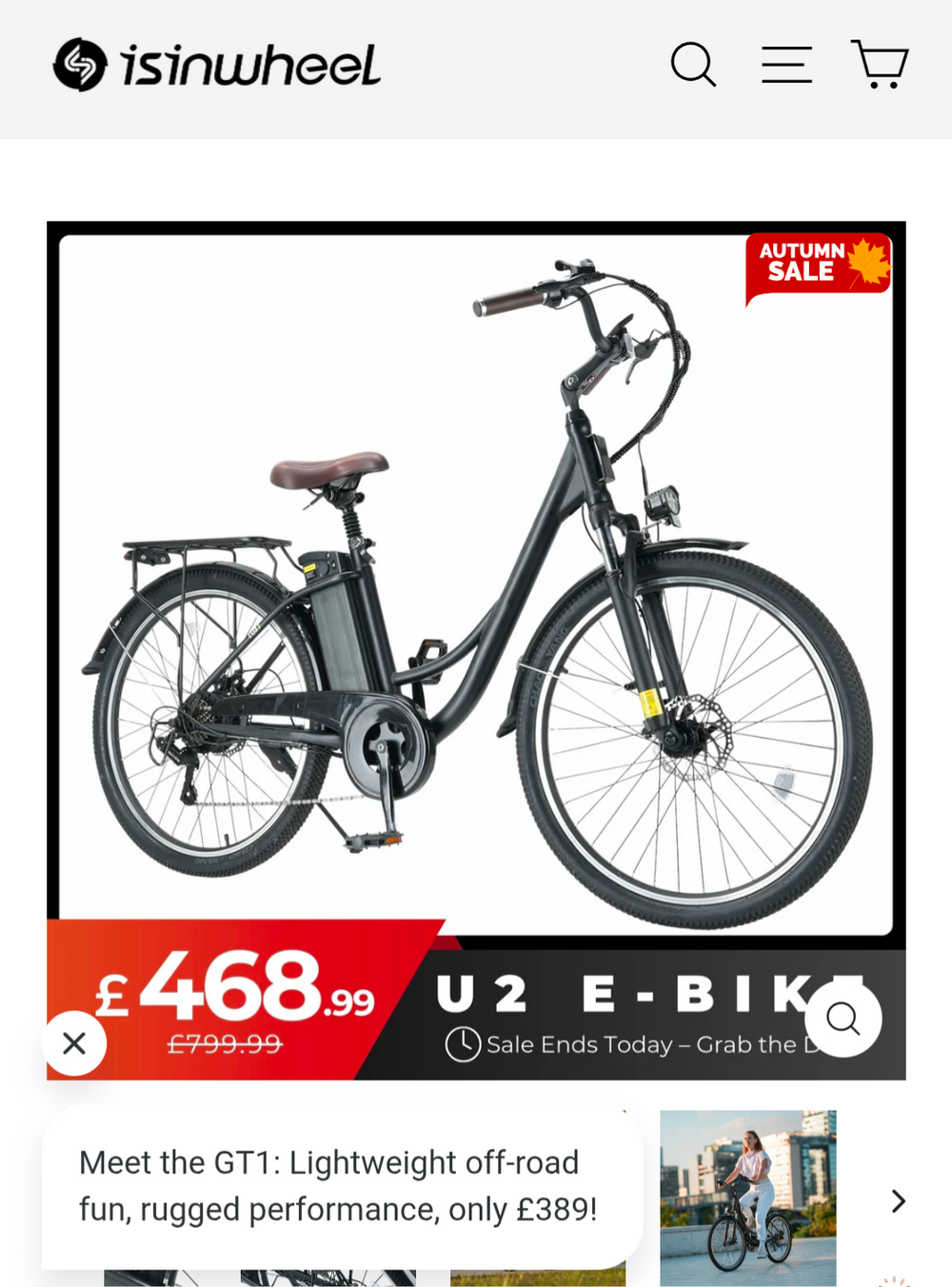 Isinwheel  Ebike 2025