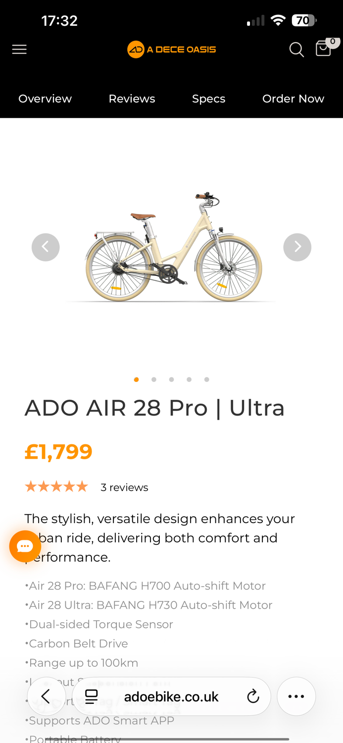 A Dece Oasis Ado air 28 ultra  2025