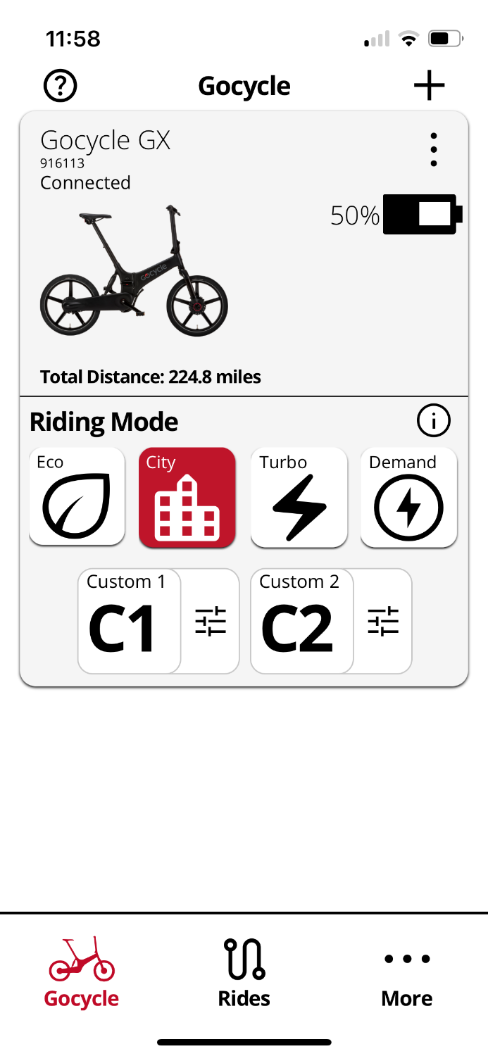 GoCycle GX 2020