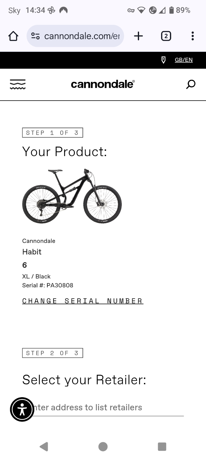 Cannondale Habit 6 2020