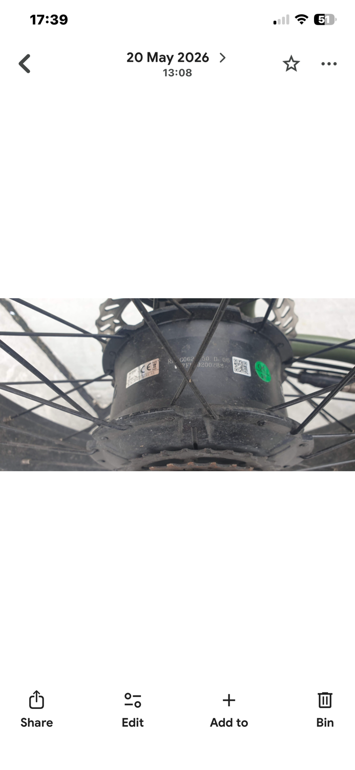 Synch Longtail ST Monkey electric 250w 48v Torque 2025